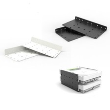 2 Bay Hard Disk Rack DIY 3.5 Inch HDD Bracket Holder Box Cage Case Enclosure picture
