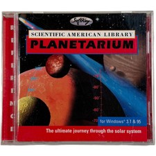 Planetarium: Scientific American Library CD (1996, Microsoft Windows 95) Planets picture