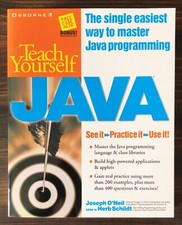 Teach Yourself Java by Joseph O'Neil picture