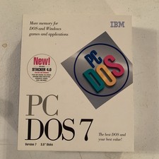 IBM PC DOS 7 Original Edition on 3.5