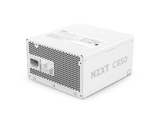 NZXT ATX 3.1 850 Watt 80 Plus Gold Fully Modular Low-Noise Power Supply - White picture