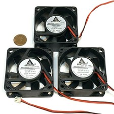 3 pieces Computer case 2Pin 6025 DC Fan 24V 6cm 60x60x25mm Motor Cooling WD C50 picture