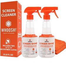 Screen Shine Pro TV Screen Cleaner 2x 16.9 Fl Oz + 2 Microfiber Cloths picture