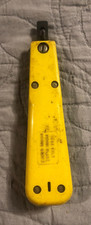 DRACON D714 PUNCH DOWN IMPACT TOOL HARRIS SPRING LOADED REVERSIBLE BLADE picture
