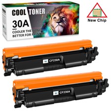2 Pack CF230A Toner Cartridge For HP 30A LaserJet Pro M203dw MFP M227fdw M227fdn picture
