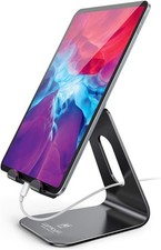 Lamicall Tablet Stand, Holder for Desk - Multi-Angle Adjustable Black  picture