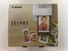 Canon SELPHY CP1300 Compact Wireless White Photo Printer OPEN BOX picture