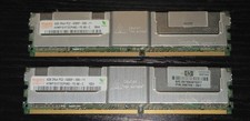 8GB (2X4GB) PC2-5300F DDR2 Fully Buffered Server Memory RAM HYMP151F72CP4N3-Y5 picture