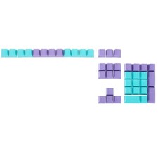 42 Key PBT Keycap Set Mechanical Numeric Keypads for Keyboard, Purple Blue picture