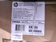 2-Pack HP Everyday Matte Polypropylene Rolls - 50
