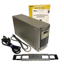 NIKON Super CoolScan LS 4000 ED Scanner MA-20 Slide Adapter & FH-3 WORKING picture