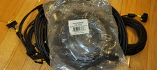 10 x 25 Feet Monoprice Ultra Slim SVGA Monitor Male to Male Computer Cable picture