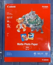Canon Photo Paper Plus, Matte, 8-1/2 x 11, 50 Sheets/Pack picture