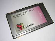 Kingston PCMCIA EtheRx IC PC Card Ethernet Adapter KNE-PC2T without Dongle Cable picture