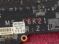 For MSI GS63VR GS73VR MS-16K2 MS-17B1 MS-16K21 i7-6700HQ CPU GTX1060M Mainboard picture
