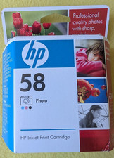 HP 58 Photo Tri-Color Ink Cartridge C6658AN Deskjet Officejet NOS 2010 picture