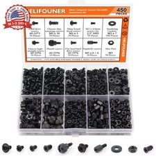 450 Pieces Computer Standoffs Screws Assortment Kit for 2.5