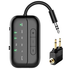 2025 Upgraded Pro Bluetooth 5.4 Transmitter Receiver,2-in-1 Airplane Wireless... picture