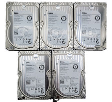 Lot of 5 Dell/Seagate Constellation ES.3 ST2000NM0023 2TB SAS 3.5
