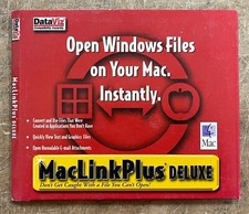 DataViz MacLinkPLUS DELUXE CD-rom for Opening Windows Files on Your Mac picture