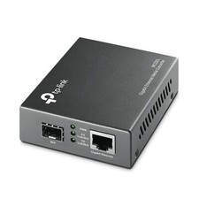 1000BASE Fiber to Ethernet Media Converter SFP Slot Gigabit Network Adapter picture