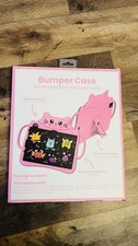 Pink Cat Shockproof Non-Slip Silicone Bumper Case Stand iPad Pro 11/Air 10.9 picture