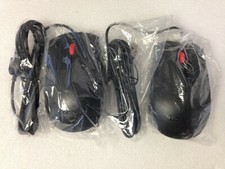 Lot 2  Lenovo/ IBM FRU P/N 00PH133 Black USB Mouse picture