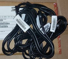 (2|4|10 Pack) Ruckus 6ft Black Power Cord PCUSA2, Nema 5-15/C13, 13A 125V, 16AWG picture