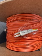 L-Com LC/LC Plus Corning ClearCurve OM2 Optical Fiber OFNR 50/125 Rohs 100 Meter picture