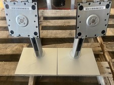 2 HP L97368-701 Monitor Stand Base E23 E24 G4 FFT-ZS Black And Silver L98111-001 picture