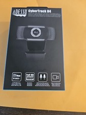 Adesso CyberTrack H4 1080P HD USB Webcam with Built in Microphone New in Box picture