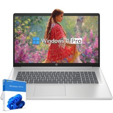 HP 17.3 IN BUSINESS LAPTOP 4.3 GHZ AMD RYZEN 5 16GB RAM 1T SSD WINDOWS 11 PRO picture