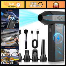 High-Power Compressed Air Duster 130,000 RPM - Brushless Motor Air Blower Cleane picture