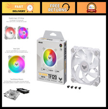 Customizable 120mm ARGB Gaming Fan - PWM Control, Fluid Dynamic Bearing, Anti-Vi picture