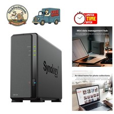 Effortless Data Sharing with Compact 1-Bay DiskStation DS124 for Surveillance picture