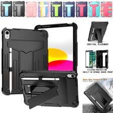 Silicone Case Rugged Cover For iPad 7th 8th 9th Gen 10.2 inch & Air 3 & Pro 10.5 picture