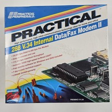 Vintage Practical Peripherals 288 V.34 ISA Internal Fax Modem PM288HC II USA picture