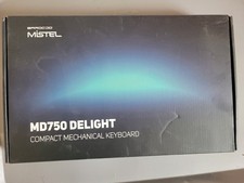 Mistel MD750 DELIGHT Compact Mechanical Keyboard Black Teal  English picture