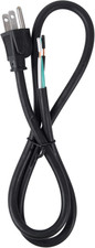 PS313163 3-Wire Appliance and Power Tool Cord, 3 Ft, 16 AWG, 13A/125V AC, 1625W picture