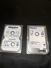 maxtor hard drive Lot Of 2 Not Tested See Description  picture