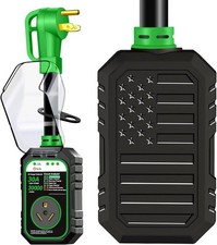 30000J 30Amp RV Surge Protector 30 Amp Flag Design - Upgraded Power 30AMP Green picture