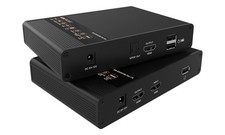 BZBGEAR 4K UHD HDMI/KVM Extender Over Cat5e/6 w/Zero Latency/HDR/ARC up to 230ft picture