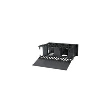 Panduit NM4 High Capacity Horizontal Dual-Sided Manager ABS 4RU Black picture