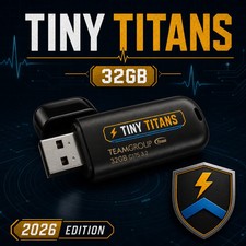 Tiny Titans 32GB Bootable USB Lightweight Linux Collection picture