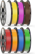PLA+ 3D Printing Filament Bundle for Bambu Lab 3D Printers, 8 X 250G Spools picture