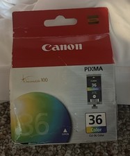 Canon CLI-36 Genuine Color Ink Cartridge Sealed new picture