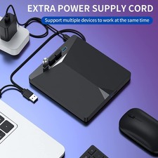 7-in-1 Slim External CD DVD Drive USB 3.0 Reader Writer Burner Player For Laptop picture
