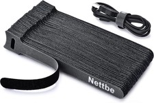 60 Pcs 6 Inch Reusable Cable Ties Adjustable Cord Straps Wire Organizer Set picture