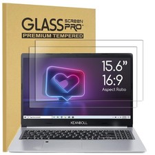 2 Pack 15.6 inch Tempered Glass Laptop Screen Protector for 15.6
