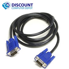 VGA SVGA 5FT Monitor LCD Projector Computer Extension Cable Full HD 1080P 1080i picture